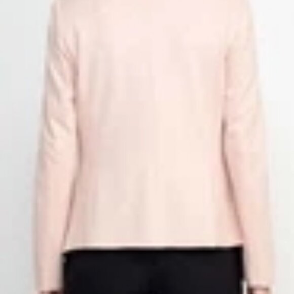 Tahari Pink Blazer Tailored Collarless Design - Picture 6 of 7